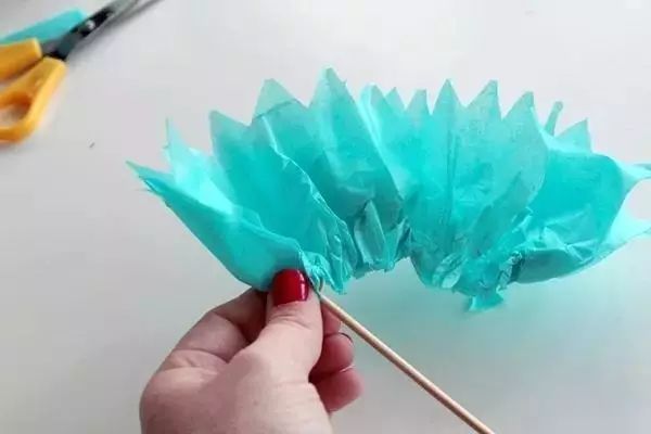 简单手工制作折纸古风花伞,折纸风信子花大全简单又漂亮