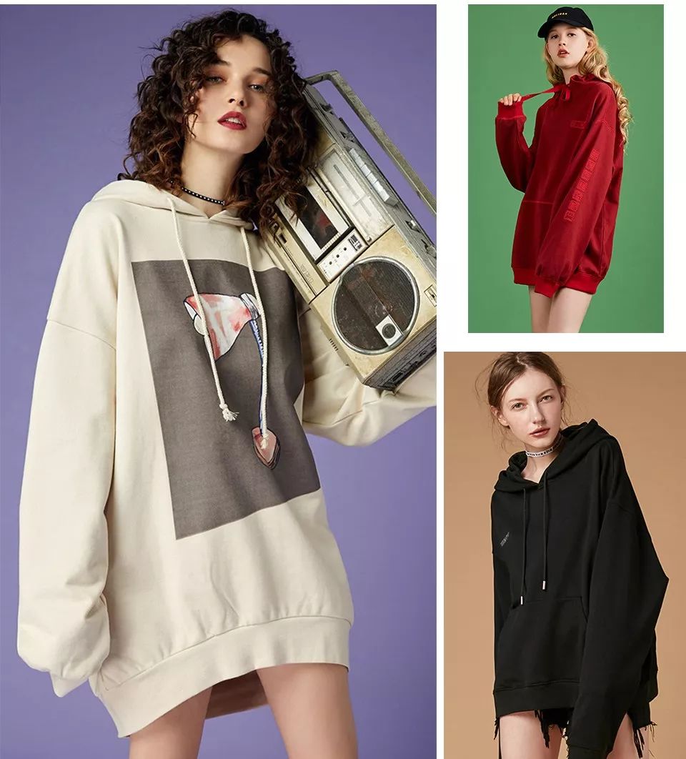 秋冬流行卫衣这么穿超时髦,这些卫衣穿搭好看显瘦更时髦