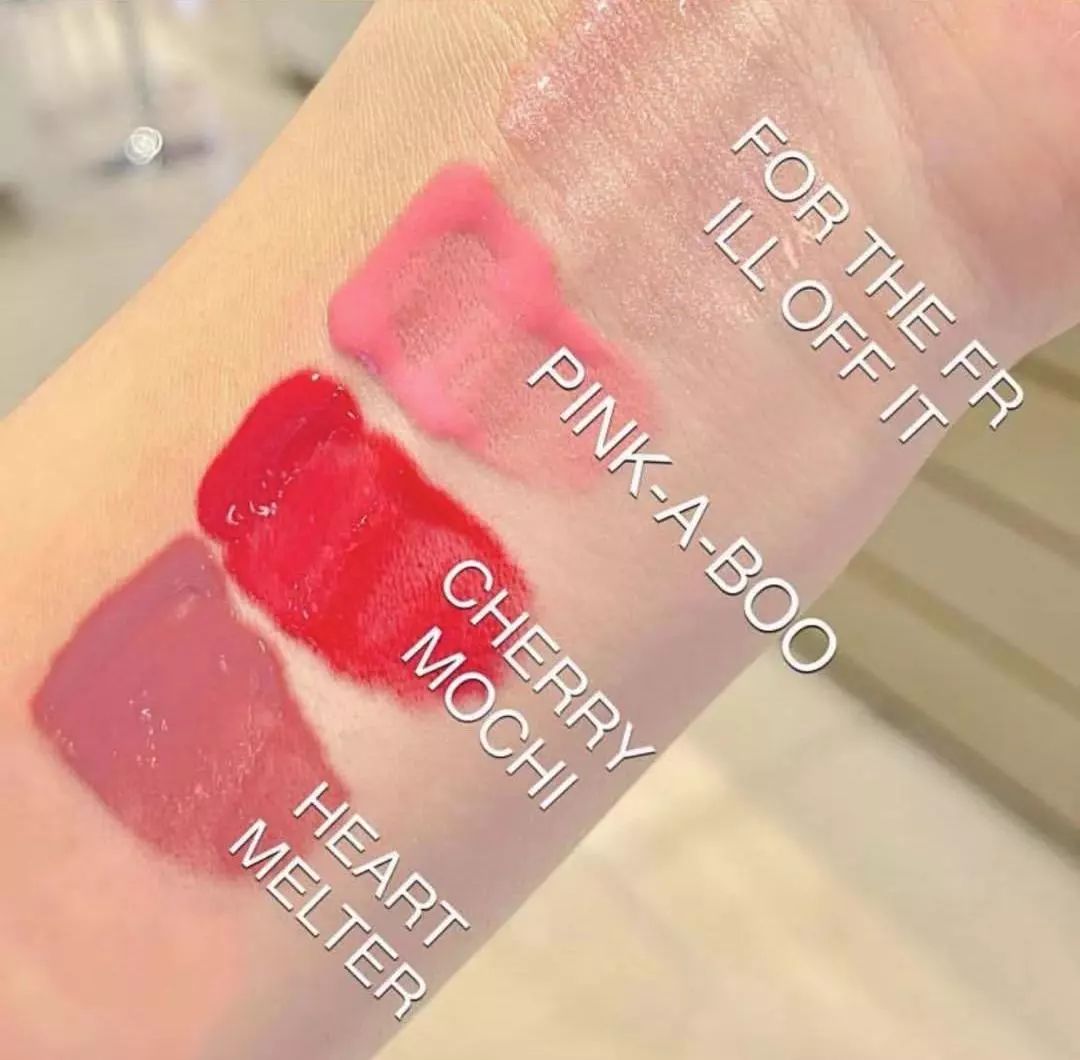 让女生怦然心动的口红,网红少女心爆款口红粉色系正方形