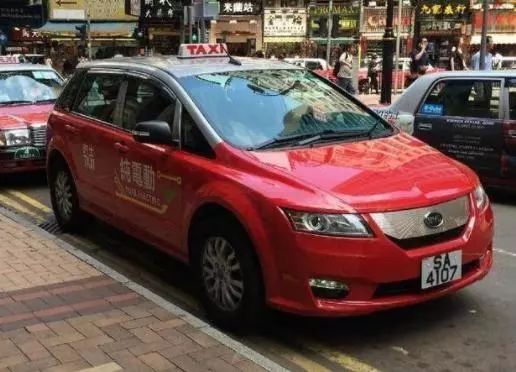 香港的皇冠的士,香港皇冠出租车开300万公里
