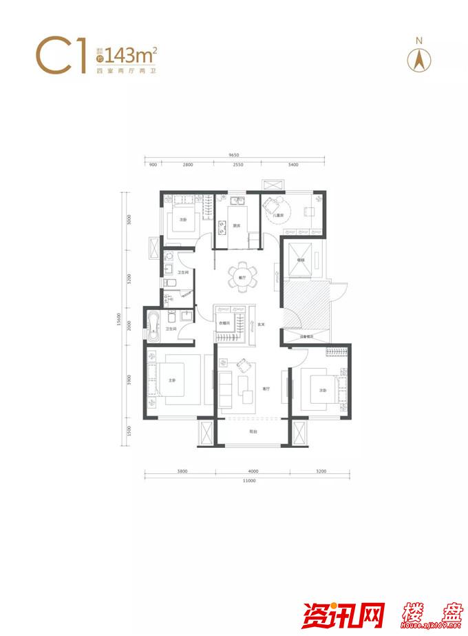 内外双公园+红旗楼商圈！百年煤机厂地块最新户型图曝光