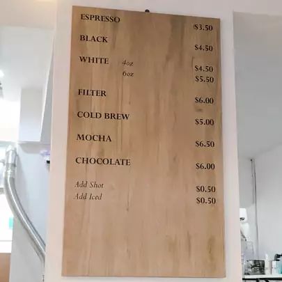 经典意式咖啡菜单,常见的咖啡菜单