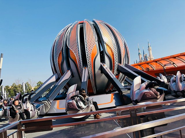 缓慢游玩迪士尼,慢慢悠悠的游玩