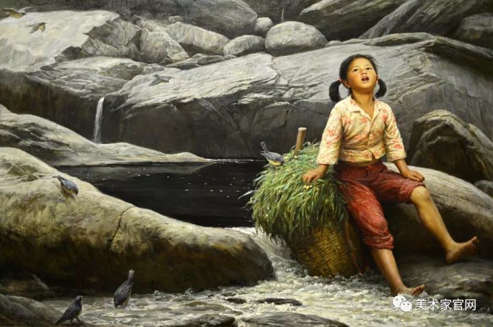 这是我见过最美的油画,日本女生最美的油画