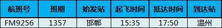 乐清机场最新航班信息,温州机场最新航班取消信息