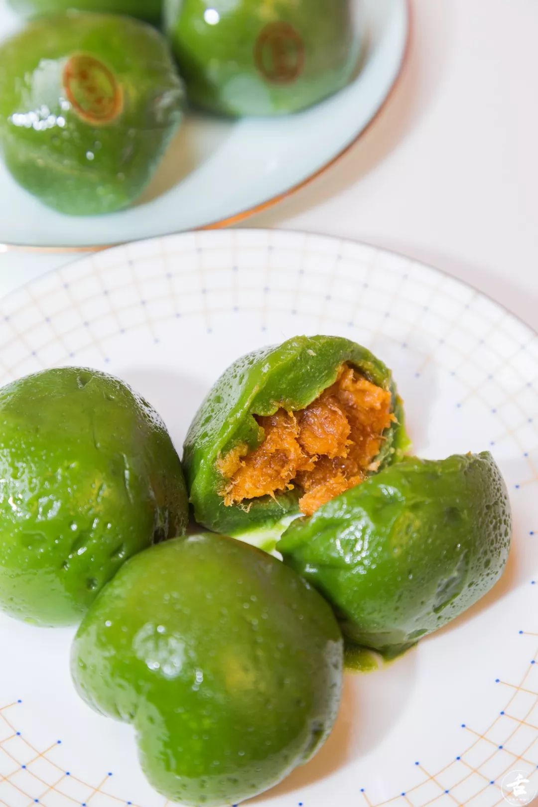 好吃的青团美篇,春天蒙山人必吃的青团