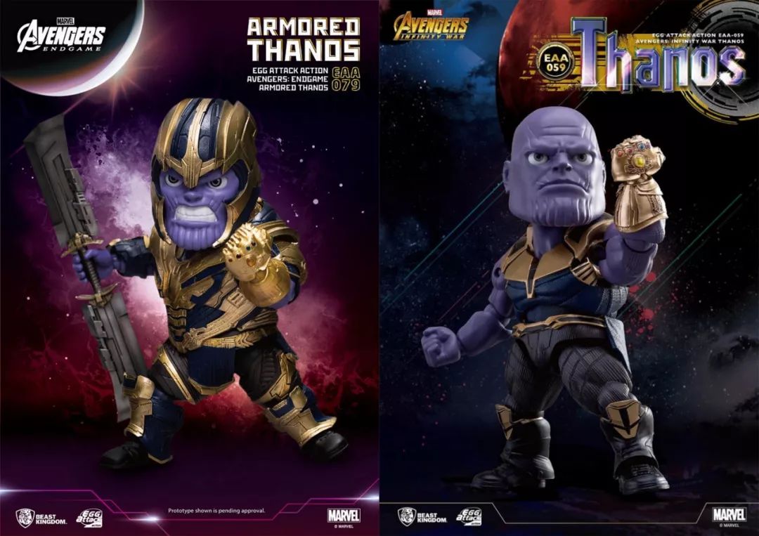 复联四戴上灭霸手套的绿巨人手办,复联4灭霸模型多少钱