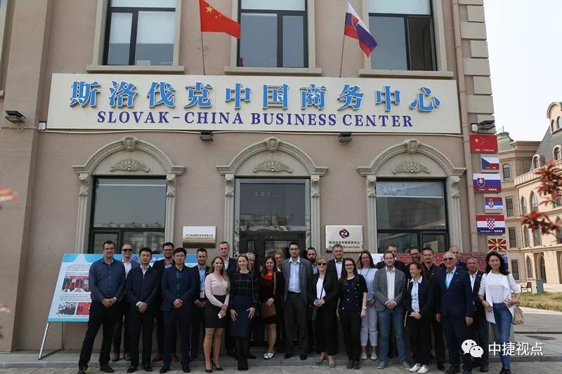 热烈欢迎斯洛伐克商务代表团来我区访问——我区举行中斯企业合作洽谈会