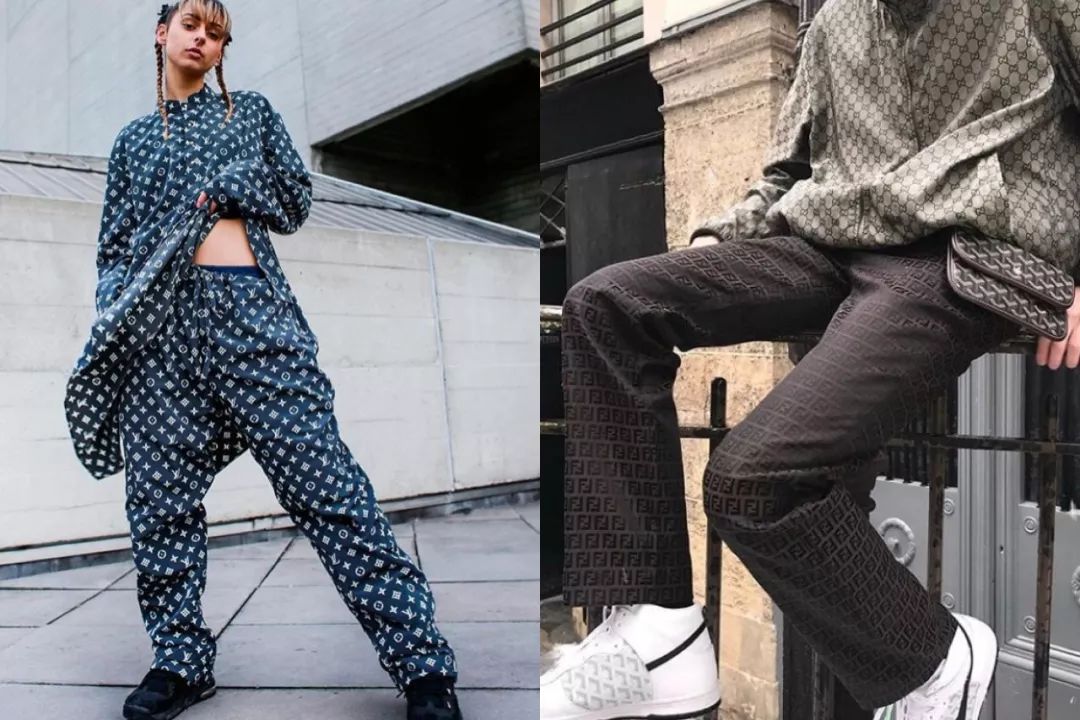 买假名牌的女孩,买假货的女生