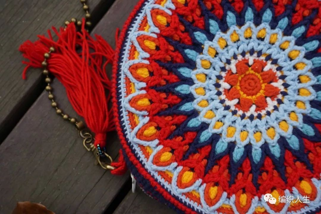 钩曼陀罗钩编,钩曼陀罗视频教程