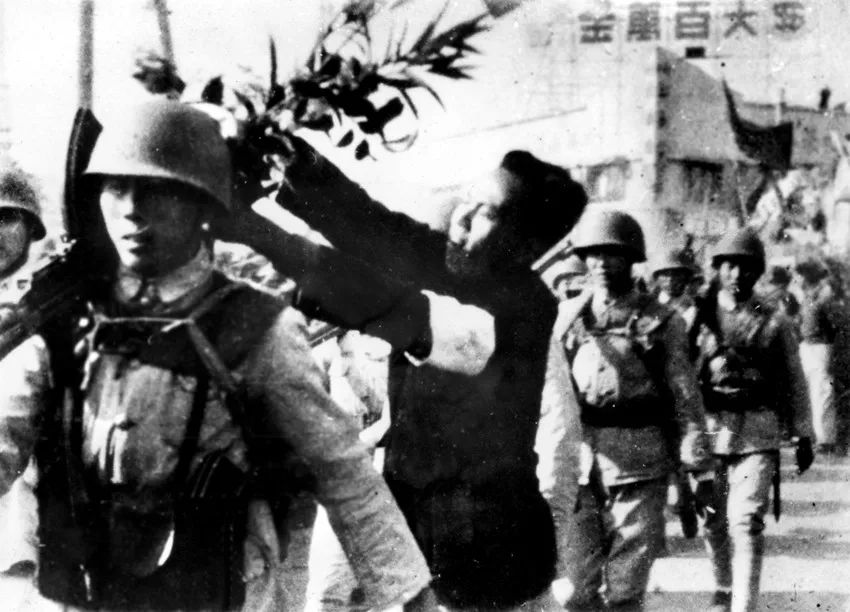 南京解放入城式,南京解放视频完整版