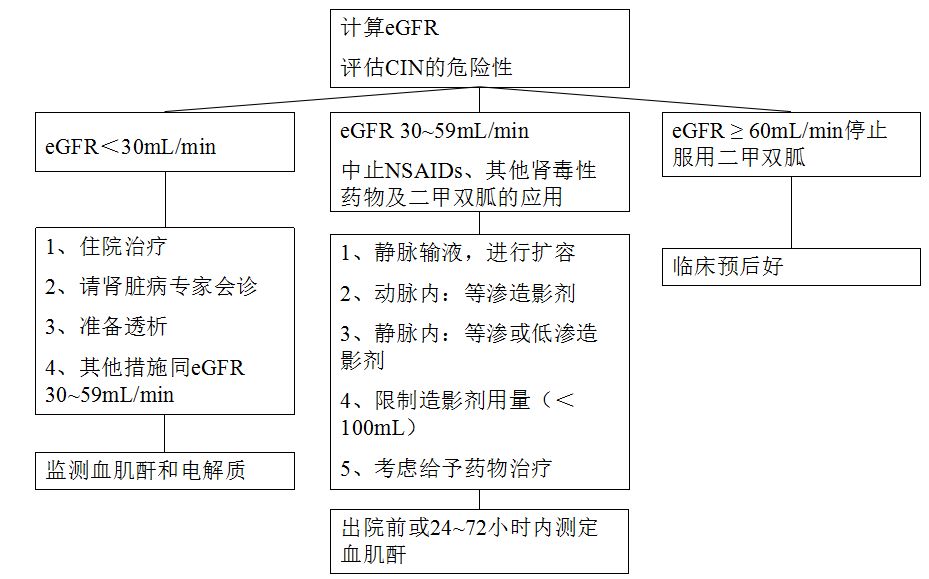 造影剂肾病治疗方案有哪些,造影剂肾病的预防及处理