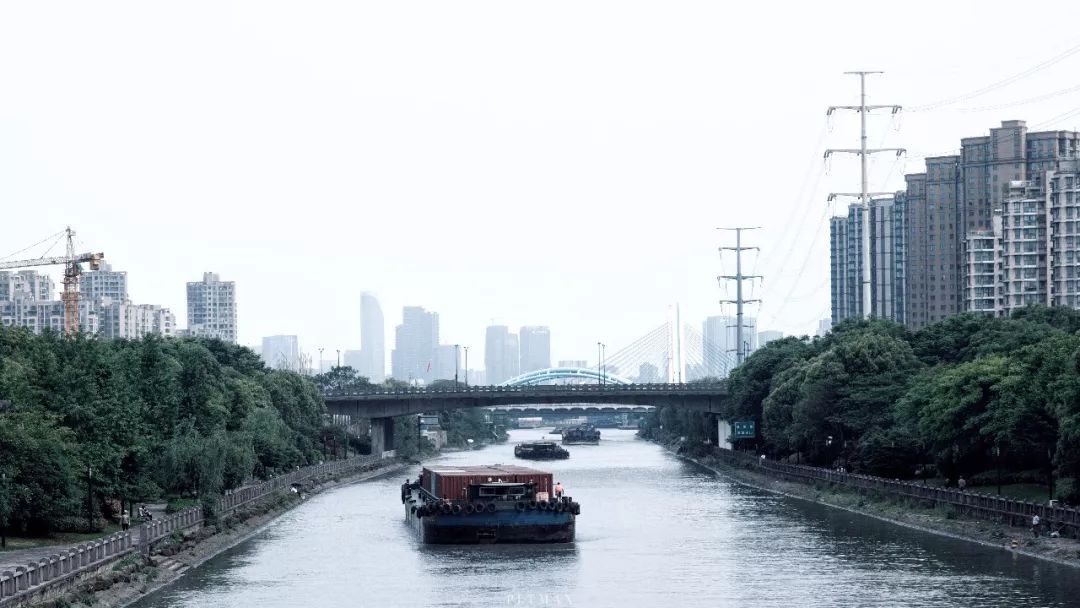 和我在杭城的运河边走一走