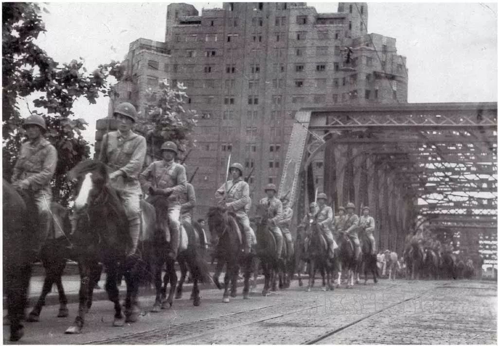 月浦解放前,当年上海解放