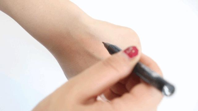 日本眼线笔kissme,日本ksmi眼线笔