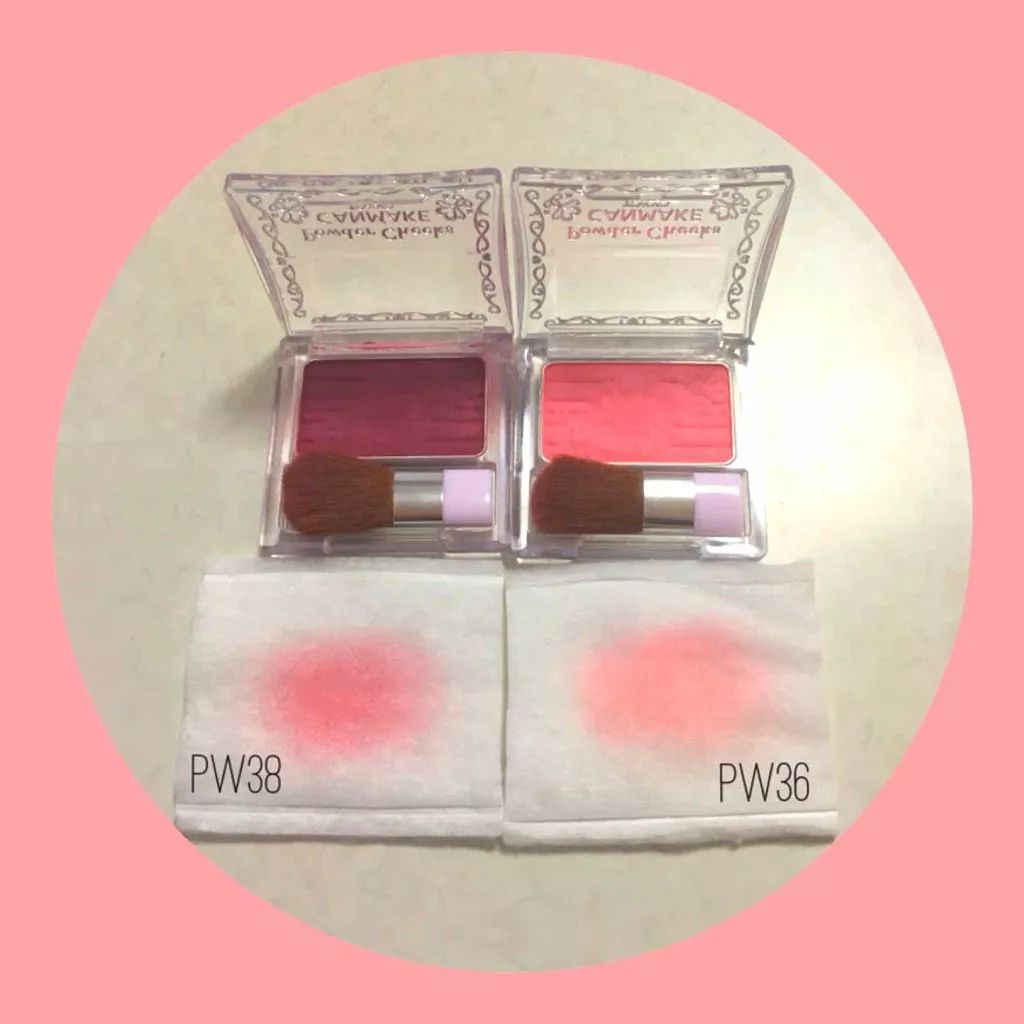 canmake全线彩妆测评,canmake的三色遮瑕膏色号