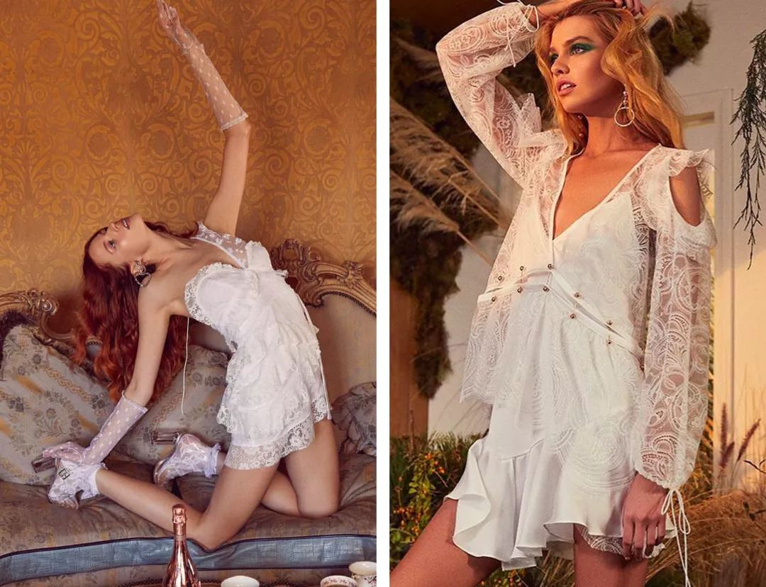 值得推荐法式裙子,美美的裙装