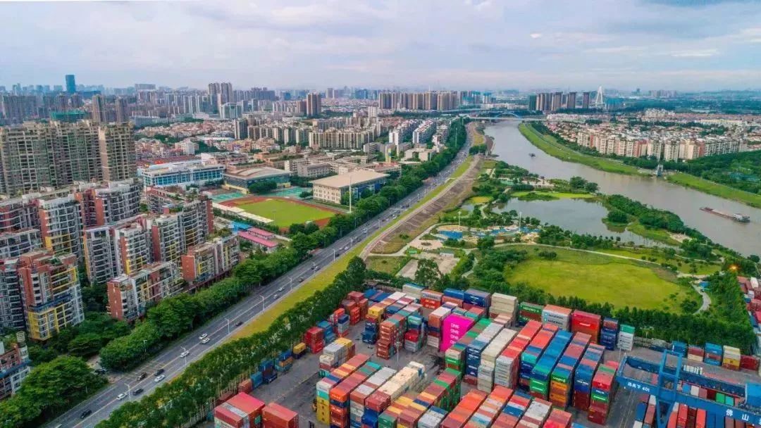 佛山南海新港,再见佛山的视频