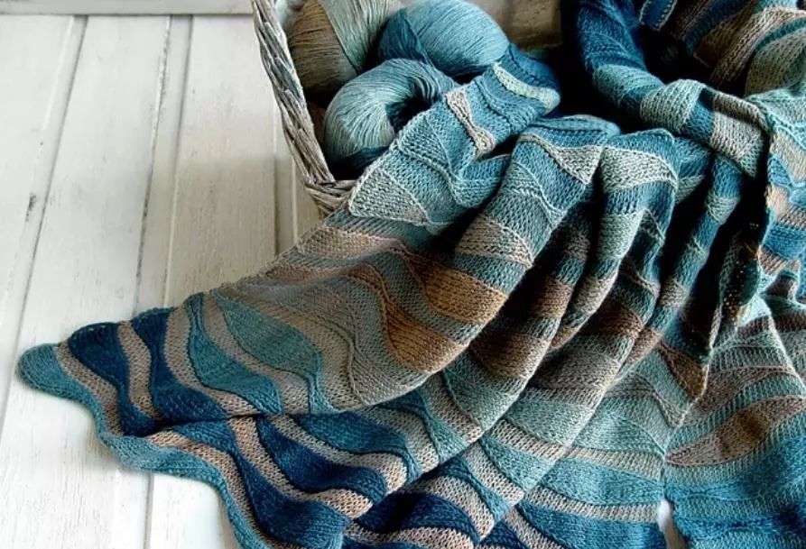 一线连钩成人连衣裙教程,拼花钩衣一线连