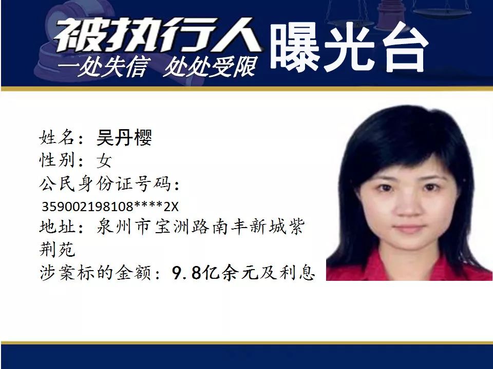 福建多位“企业大佬”成老赖！这家企业法人夫妻涉案超33亿元