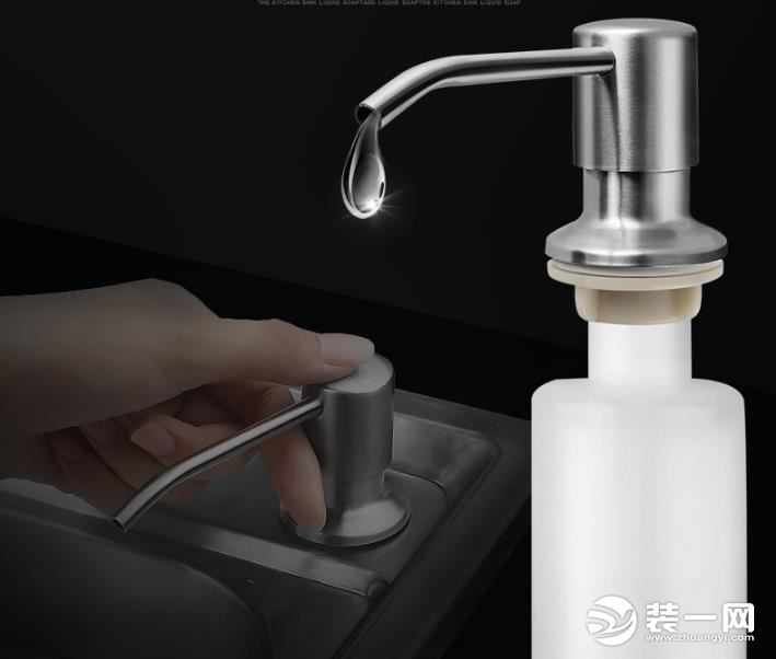 水槽皂液器实用吗,水槽皂液器装哪里好
