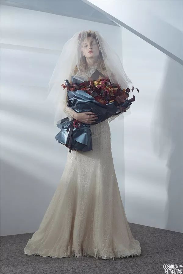 奥黛丽赫本与纪梵希婚纱,奥黛丽赫本风格婚纱照样片欣赏