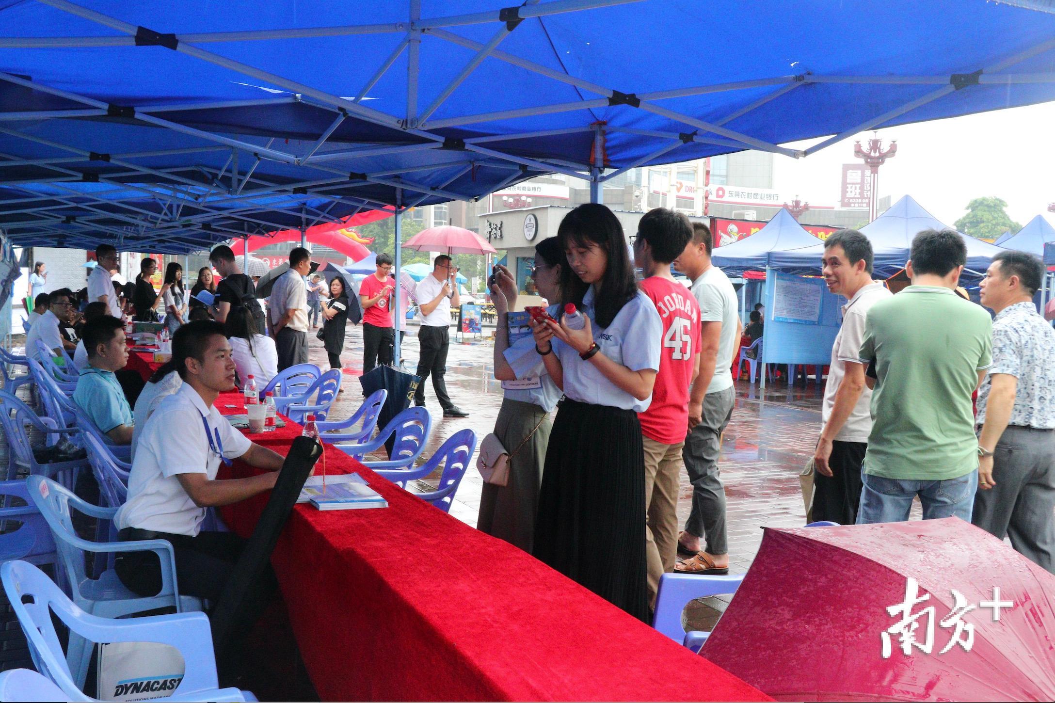 高新区举办高校毕业生专场招聘会,大朗高新产业园招聘