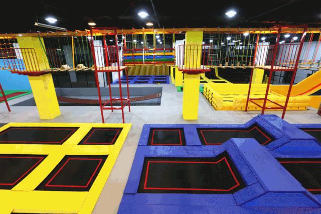 喀什蹦床乐园推荐,喀什鑫锐锋蹦床主题公园