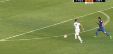 扎哈维富力首秀,扎哈维郑凯木进球