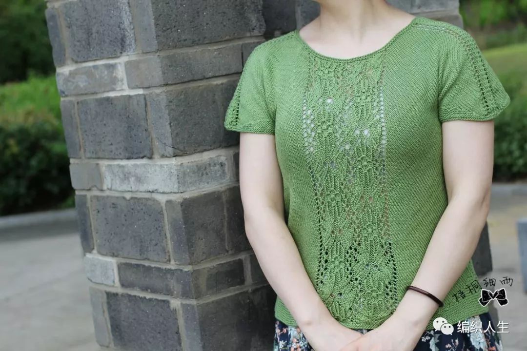 从上往下织夏季短袖花样,从上往下织夏季短袖