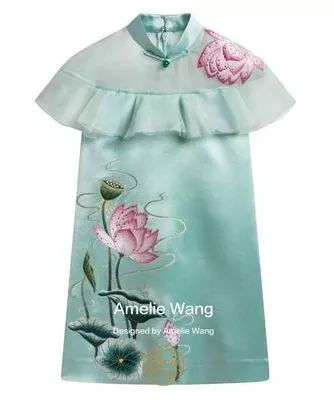 夏季改良中国风童装,改良版中式童装