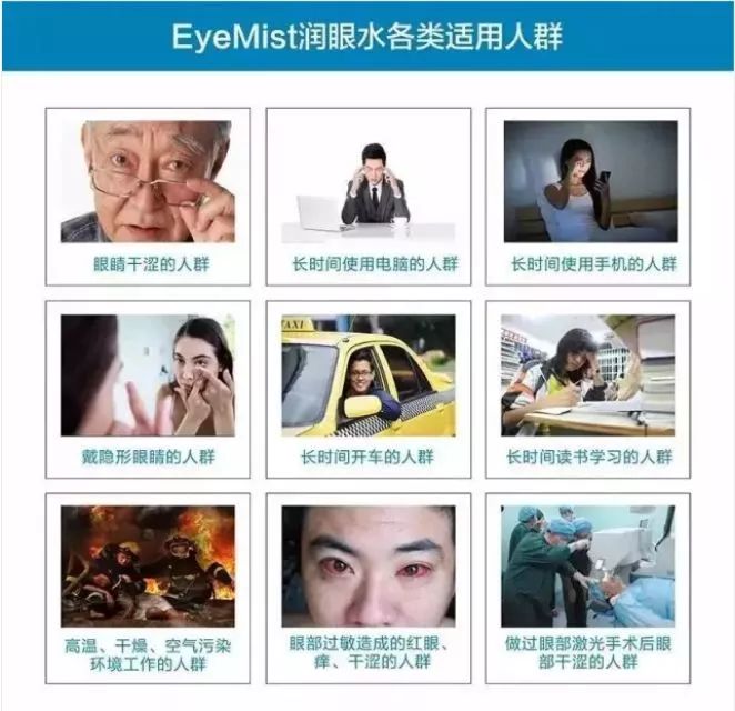 眼睛干涩疲劳不舒服滴什么眼药水,双眼干涩疲惫用什么眼药水
