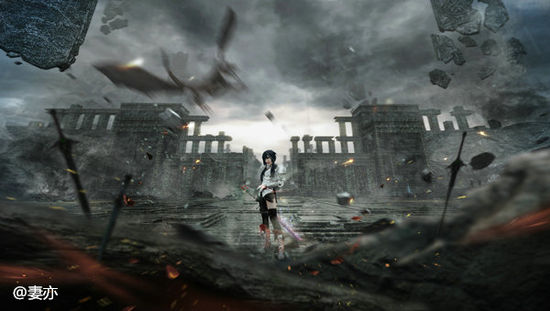 洛奇英雄传一护cos,cos洛奇英雄传卡鲁