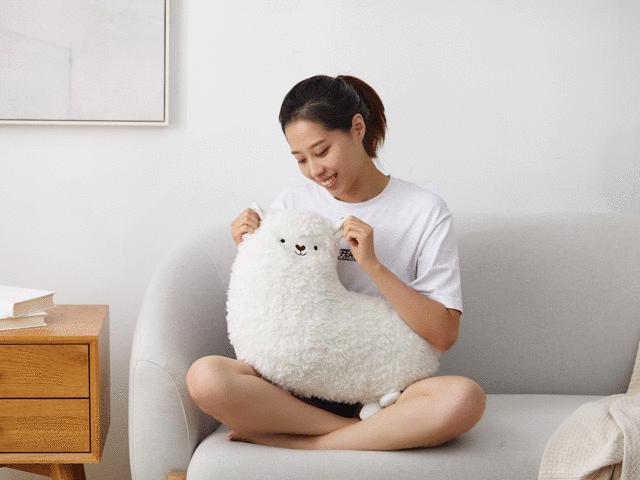 可爱按摩抱枕,超可爱动物抱枕一元十个