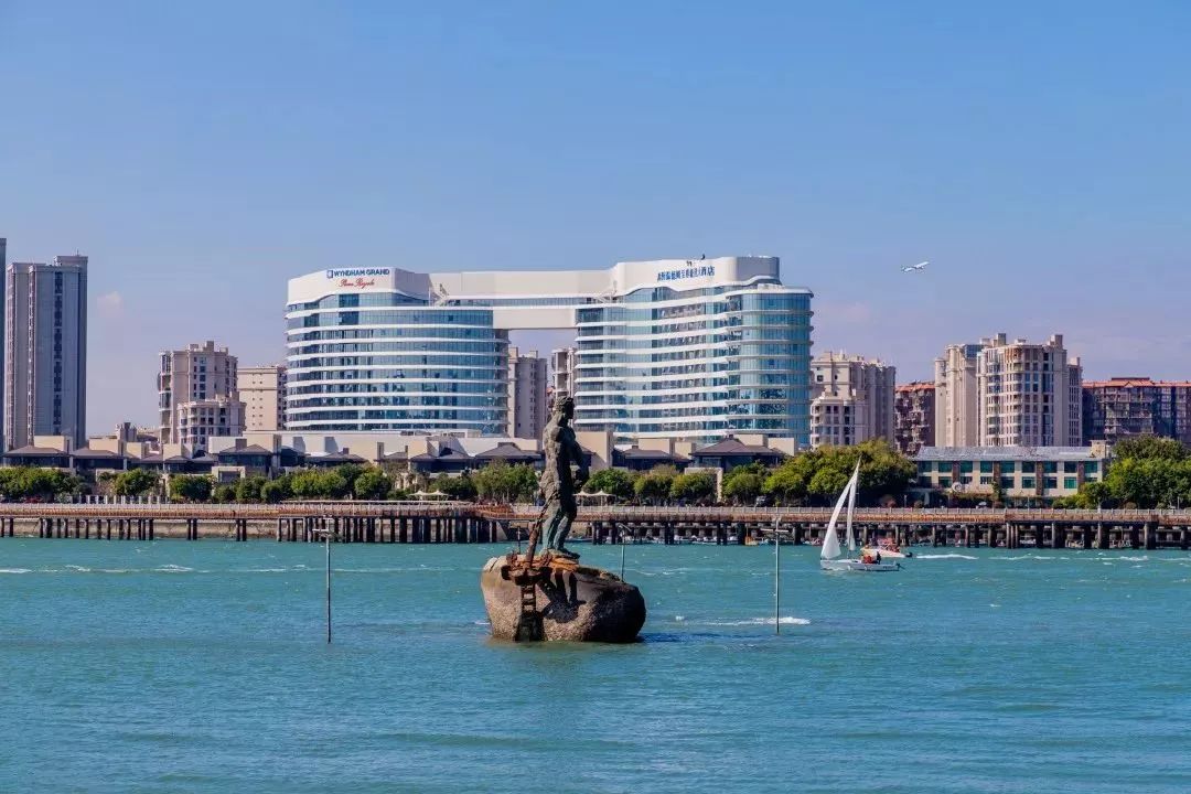 拔草厦门,厦门帆船酒店观景