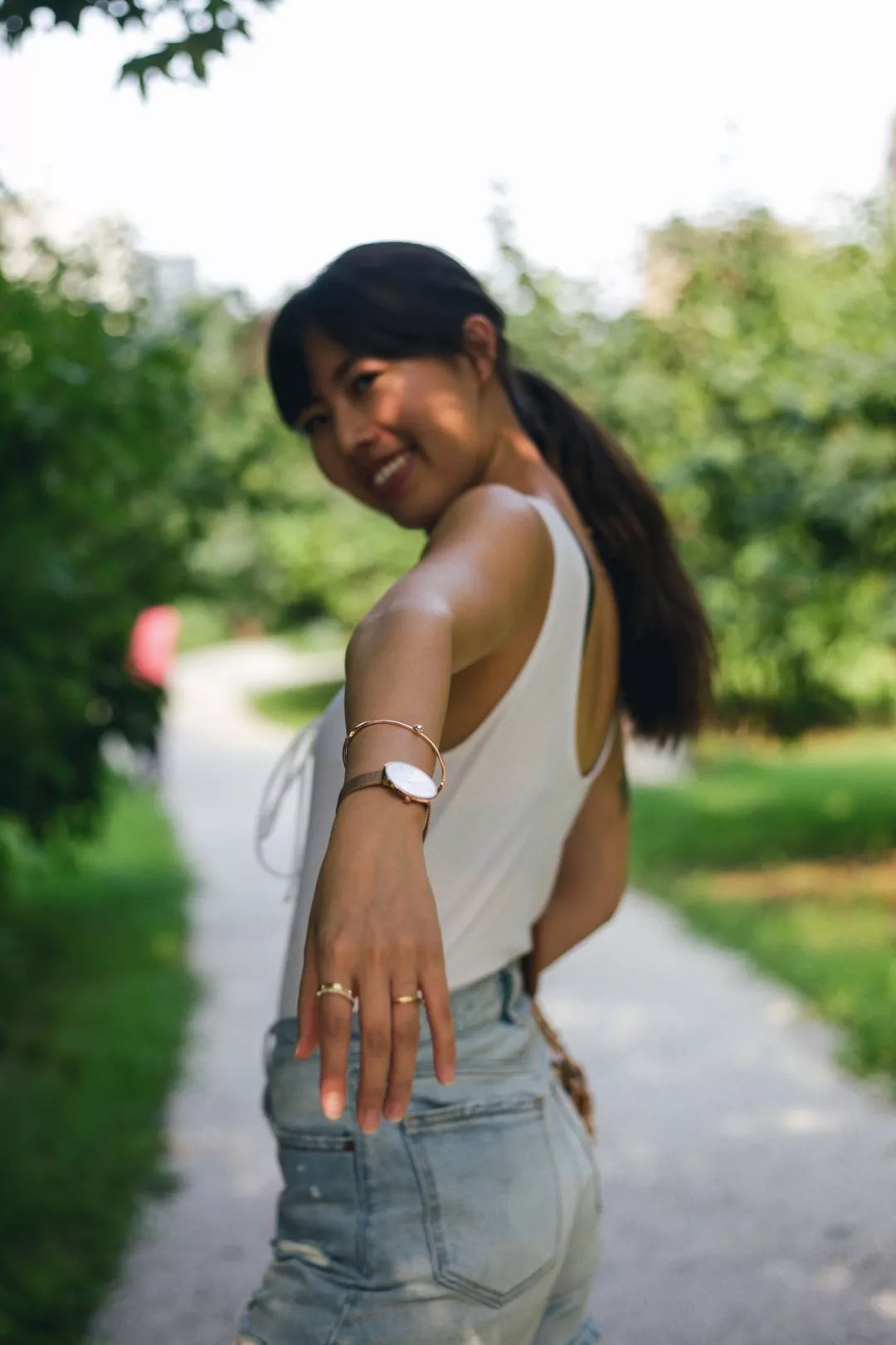 法式复古水晶洞戒指,法式复古高级冷淡风戒指