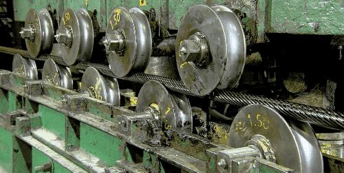 麻花绳子怎么编视频,巨型钢丝缆绳制作