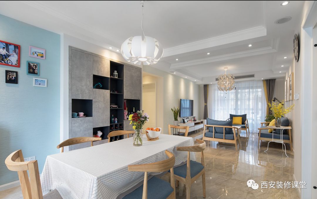 130m轻奢,130平北欧现代简约风