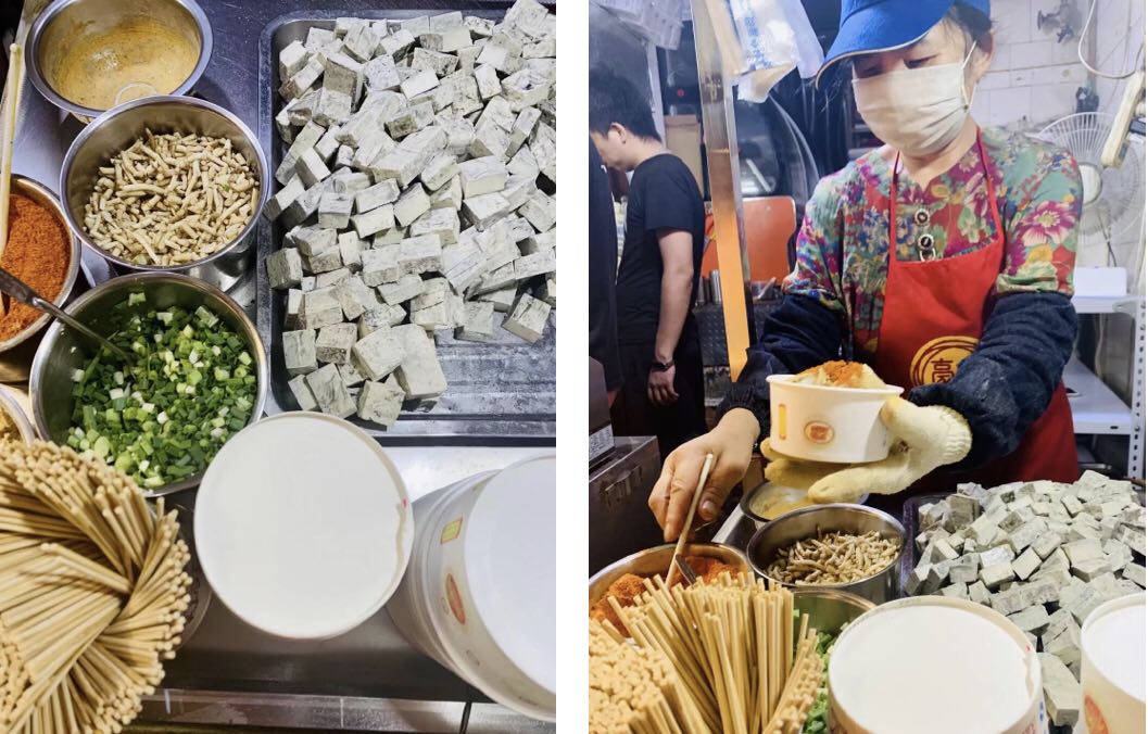 夜太美，尽管再催肥，总有人围着小摊排着队