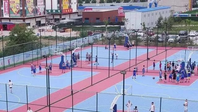 上街附近免费篮球场1km,邯郸丛台区哪有免费篮球场