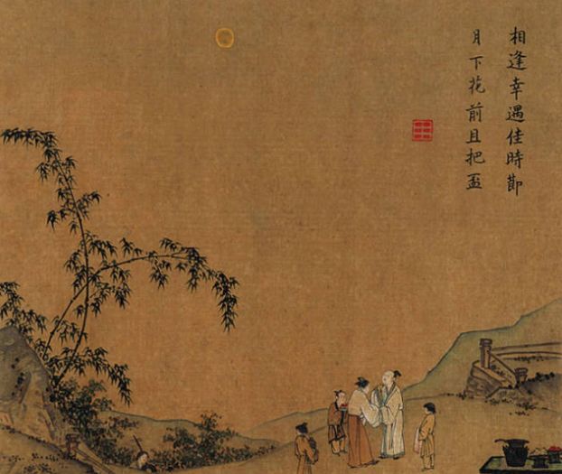 关于月亮的古诗10首简单小学,关于月亮的四首古诗简单