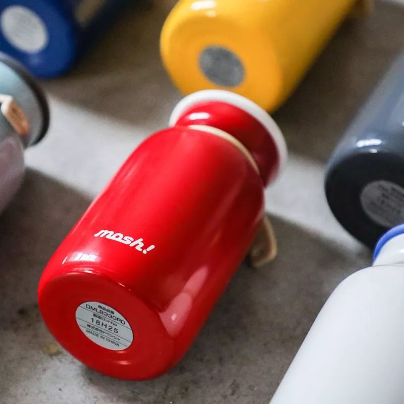 风靡日本的超小保温杯,日本潮牌纯钛保温杯大全