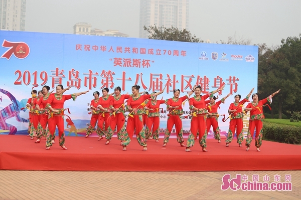 2017全民健身操舞大赛青岛赛区,青岛市北区青少年健身操比赛