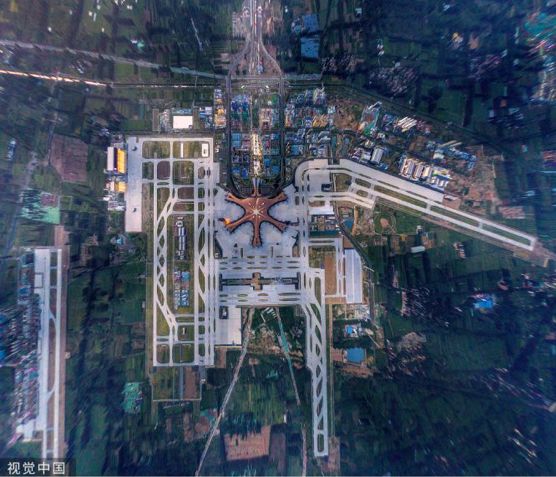 北京大兴国际机场开工建设的视频,北京大兴国际机场投运仪式