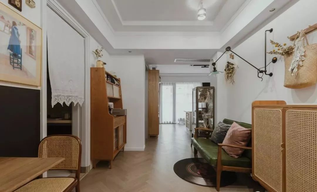 老气89㎡精装房变身杂志Vintage风!眼前一亮的32处细节,每个单品都想要