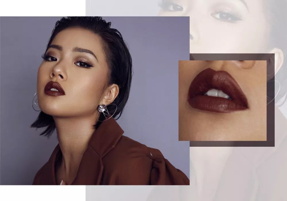 杨颖全唇妆,angelababy唇妆画一半