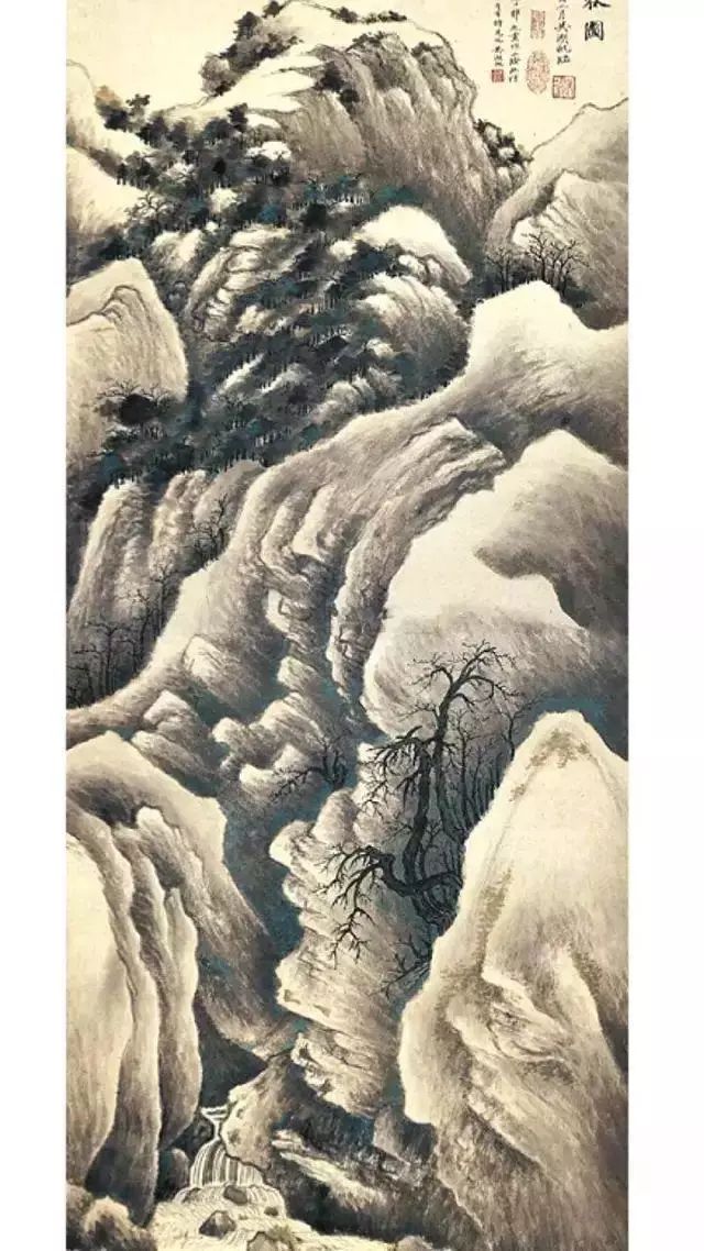 画家吴湖帆简历,画家吴湖帆花鸟画作品