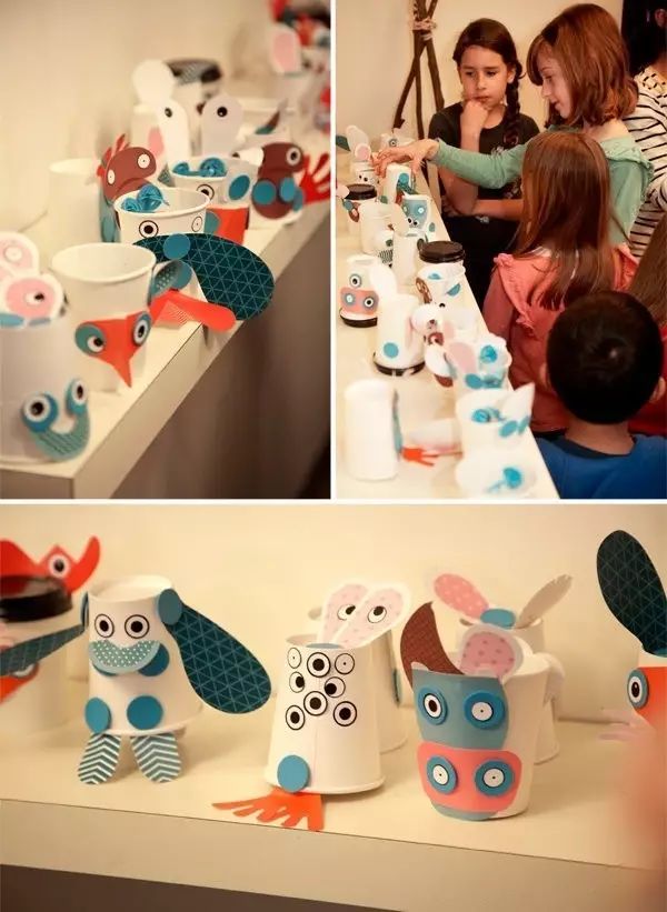 被人吐槽的手工,纸杯和一次性手套制作的手工