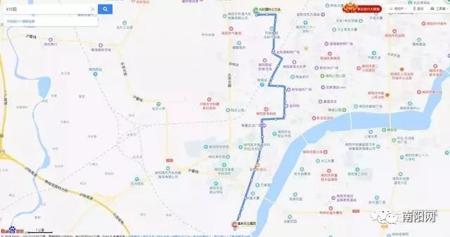 南阳公交4路线路图,南阳公交线路图高清