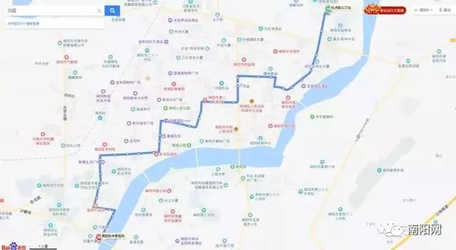 南阳公交4路线路图,南阳公交线路图高清